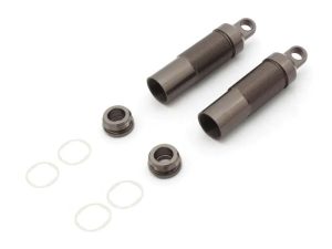 KYOSHO Rear Shock Case Kyosho Optima Mid (2) Gun Metal