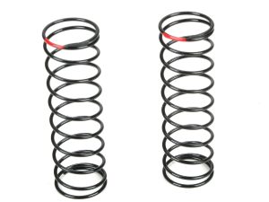 Team Losi Racing Rear Shock Spring, 2.6 Rate, Red
