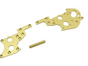 KYOSHO Rear side plate set Kyosho Turbo Optima (2) Gold