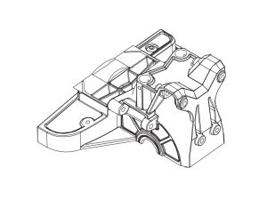 PD Racing Rear Tower 1PCS