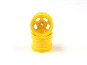 KYOSHO Rear Wheels yellow 1.7 inches (2) Kyosho Beetle 2014