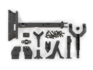 Traxxas Rebuild kit, boat trailer (front) (plastic parts and hardware only)