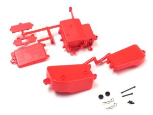 KYOSHO Receiver and Battery Box Kyosho Inferno MP9-MP10 - Red