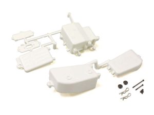 KYOSHO Receiver and Battery Box Kyosho Inferno MP9-MP10 - White