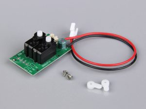 Top RC Receiver with Gyro and Surface Mounted Servos (P47)