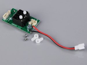 Top RC Receiver with Gyro and Surface Mounted Servos (XCub)