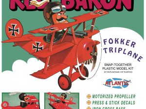 Atlantis Models Red Baron Fokker Triplane (snap)