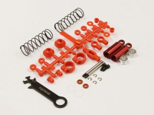 KYOSHO Red Front Shock Set (2) Kyosho Tomahawk