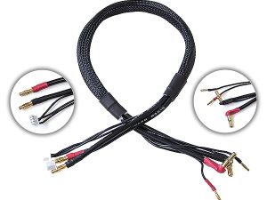 REEDY 1-2S 4MM/5MM PRO CHARGE LEAD