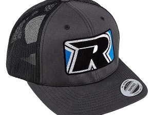Team Associated REEDY 2022 TRUCKER HAT FLAT BILL CHARCOAL/BLACK