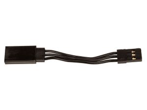 REEDY 50mm SERVO EXTENSION WIRE BLACK (1.97IN)