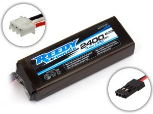 REEDY LIPO PRO TX/RX 2400MAH 7.4V FLAT