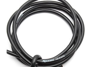 REEDY PRO SILICONE WIRE 12AWG BLACK (1m)
