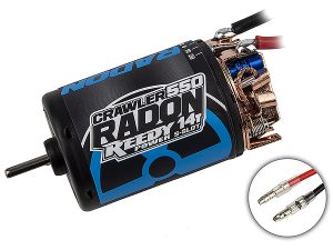 REEDY RADON 2 CRAWLER 550 14T 5 SLOT 1600KV BRUSHED MOTOR
