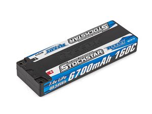 REEDY STOCKSTAR 6700MAH 7.4V 160C LCG STICK LIPO BATTERY