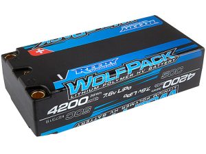 REEDY WOLFPACK HV-LIPO 4200MAH 50C 7.6V LIPO SHORTY BATTERY