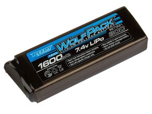 REEDY WOLFPACK LIPO 1600MAH 30C 7.4V FLAT