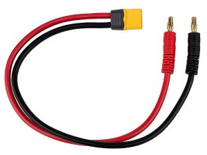 REEDY XT60 350MM CHARGE LEAD 4MM