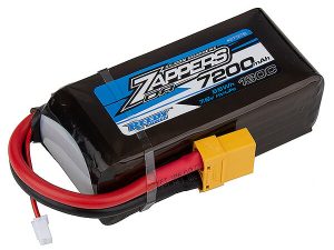 REEDY ZAPPERS DR 7200MAH 130V 7.6V HV SHORTY SOFT XT90 LIPO BATTERY