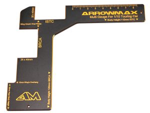 Arrowmax Regulation Gauge - 1/10 Elect Cars-Blk Golden