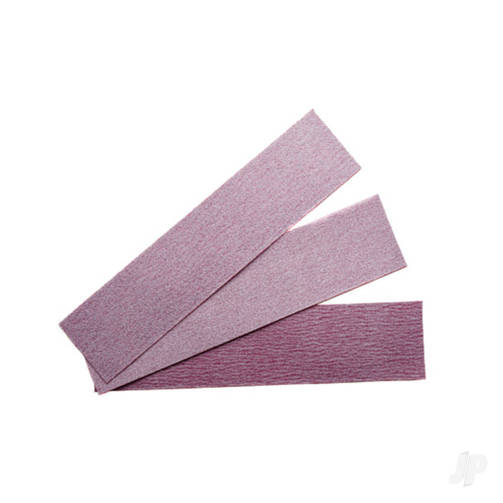 Dubro Replacement Sand Paper for Kwik Sander 5.5in 220 Grit (6 pcs)