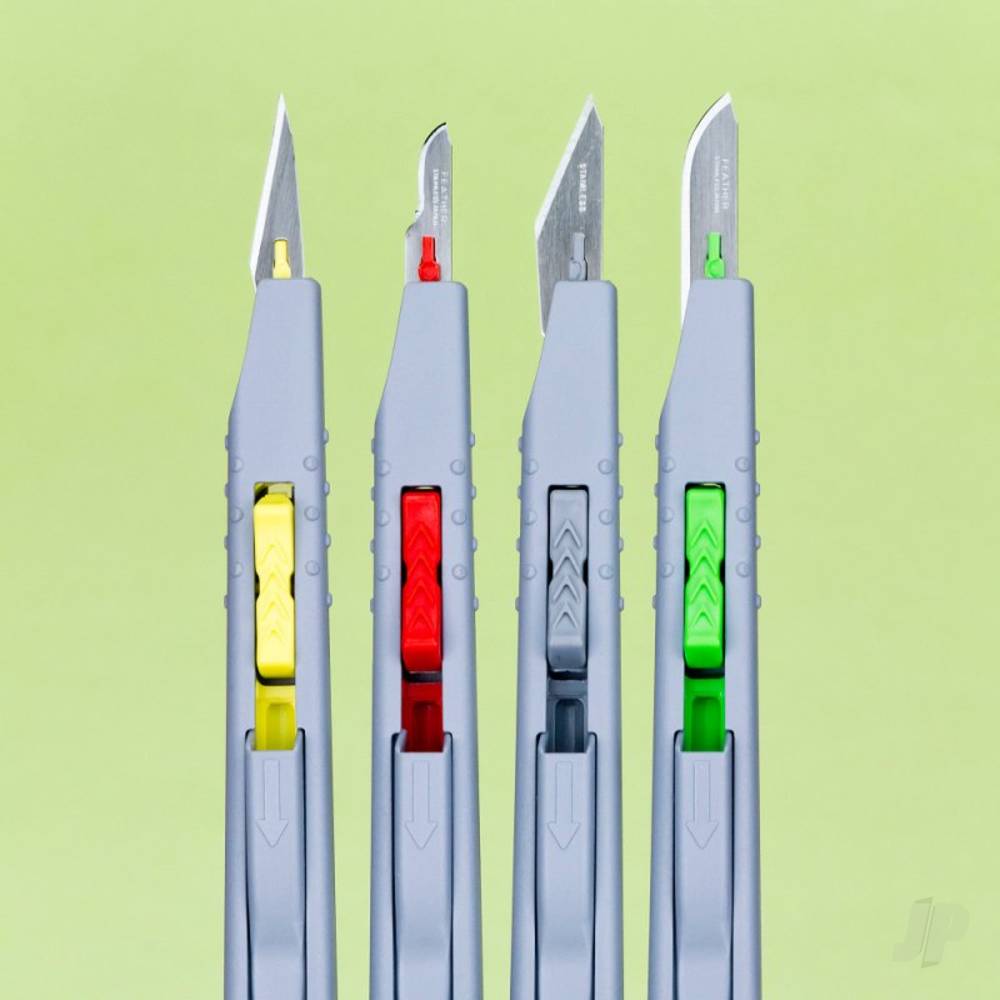 Modelcraft Retractable Safety Knife Set (4 pcs) (Pkn3216/S) - Image 2