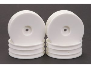 Schumacher Rev-Lite wheel Std; 20mm - White (Pk4)