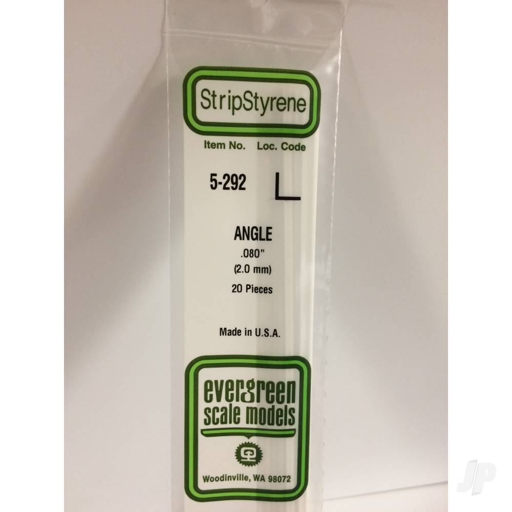 Evergreen Right-Angle, 350 x 2.0mm (14 x .080in) (20 per pack) - Image 2