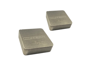 RipTech RC RipTech Tungsten Weights 5G x 2PC - 9.8x9.8x3mm
