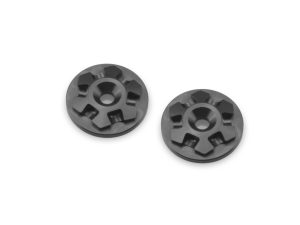 JConcepts RM2 Clover Large Flange 1/8th Wing Butt-Black 2pc