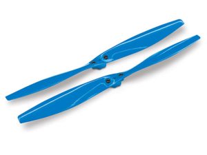 Traxxas Rotor blade Set, Blue (2 pcs) (with screws)