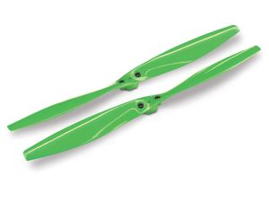 Traxxas Rotor blade Set, Green (2 pcs) (with screws)