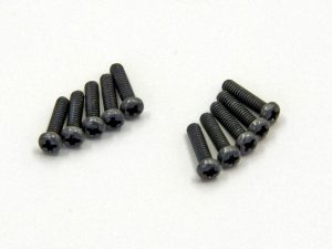 KYOSHO Round Head Metallic Screws M2x8mm (10) Kyosho