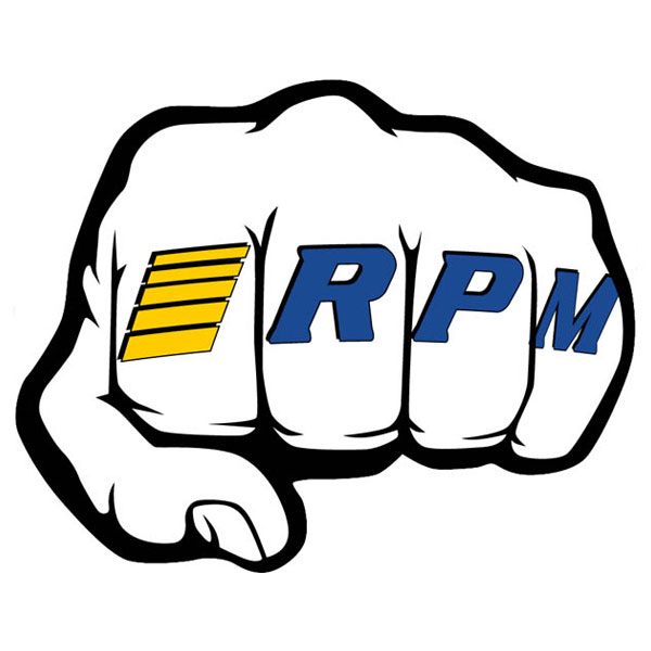 RPM 'Fist' LOGO DECAL SHEETS