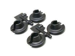 RPM LOSI/TRAXXAS/MGT/HPI SPRING CUPS - BLACK