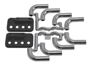 RPM ZOOMIES MOCK EXHAUST HEADERS - CHROME