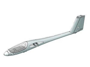 Multiplex RR Fuselage With Canopy Heron