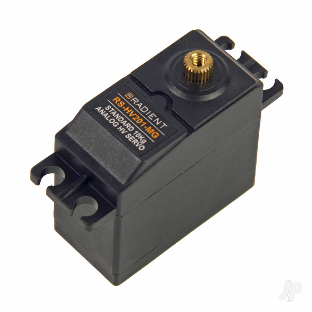 Radient RS-HV201-MG Standard Analog HV MG Servo 10kg 0.1s 6.0 - 7.4V