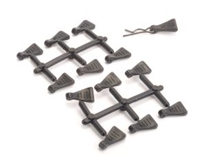 Core RC Rubber Body Clip Pulls - pk12