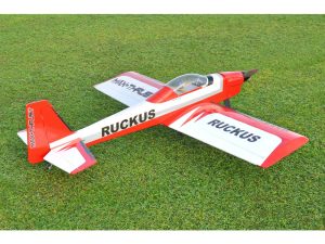 Max-Thrust Ruckus, Balsa Pro-Built (7.5 - 8.5cc / 4s) 1.38m / 54in, Red