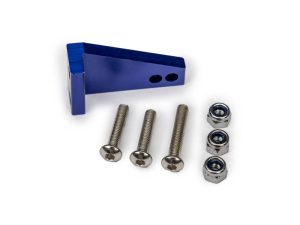 Traxxas Rudder arm, aluminium/ 3x15mm BCS (stainless) (2)/ 3x18mm BCS (stainless) (1)/ NL 3.0 (3)