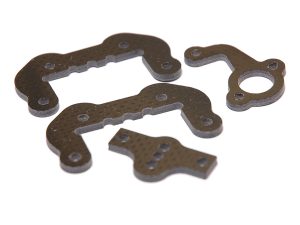 Schumacher S1 Mounts; Strg and Upper Link - Mi4LP-Race