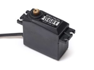 Spektrum S681 9kg Torque Servo, Brass Gears, 25T