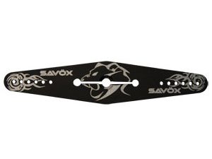 SAVOX ALUMINIUM SERVO HORN LARGE DBL ARM 25T (NOT FOR JUMBO SERVO)