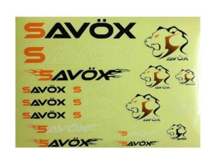 Savox Decal Sheet 22cm X 25cm
