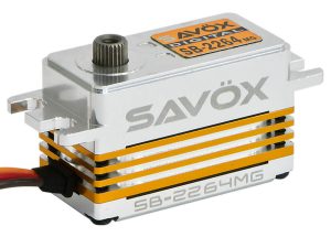 SAVOX HV DIGITAL BRUSHLESS LOW PROFILE SERVO 15KG/0.085s@7.4V