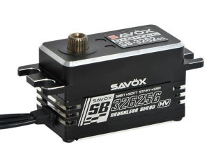 SAVOX HV LOW PROFILE BRUSHLESS CNC SERVO 28KG/0.08s@7.4V