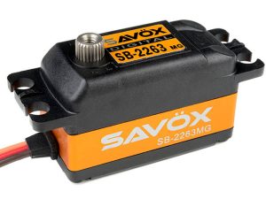 SAVOX LOW PROFILE BRUSHLESS DIGITAL SERVO 10KG/0.076s@6.0V
