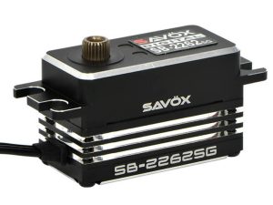SAVOX LOW PROFILE BRUSHLESS HI-TORQUE DIGI SERVO 18KG/0.10s@6.0V - BLACK