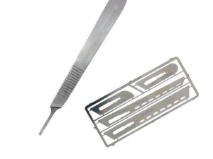 Modelcraft Saw Set No.1 + Scalpel Handle No3 (Pkn0008/K)
